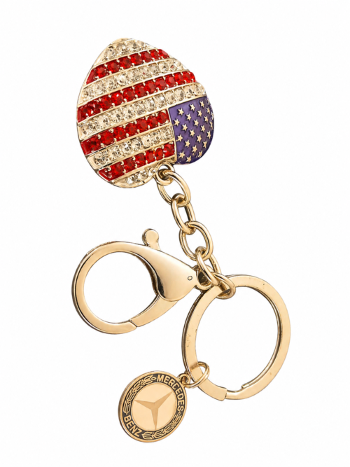 mercedes benz heart keychain